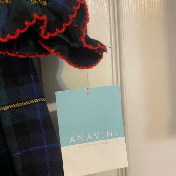 NWT Anavini Handsmocked Dress - Picture 8 of 9